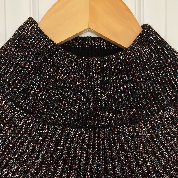 Vintage 80’s Metallic Lurex Sparkle Sweater, Large - Picture 5 of 10